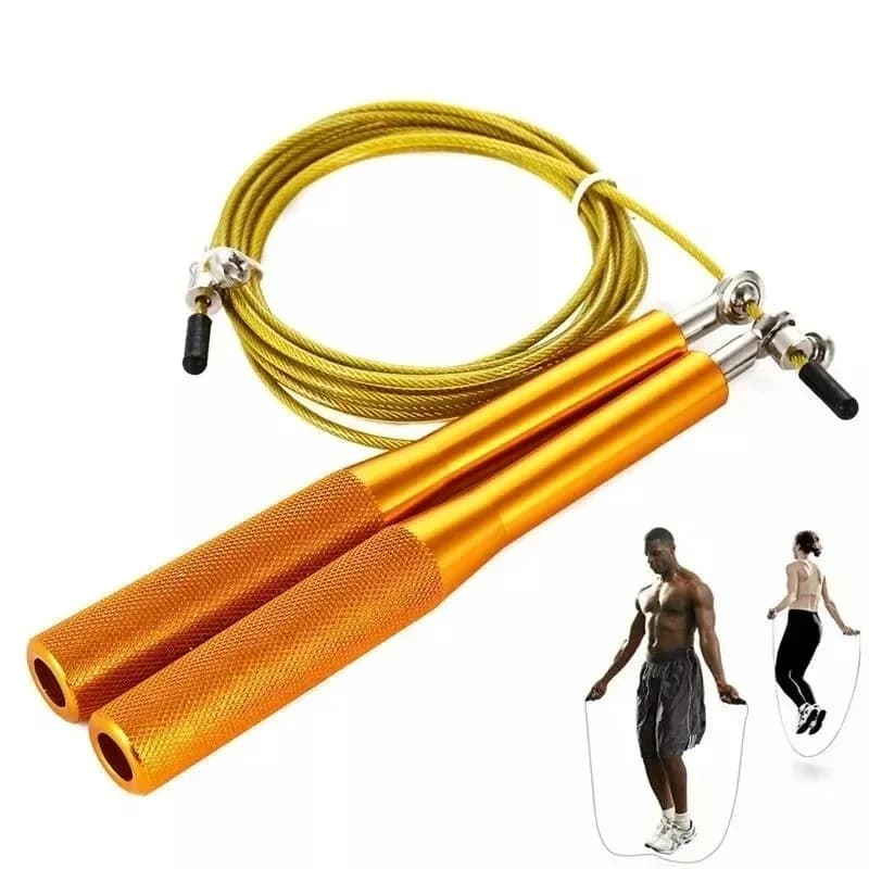 Speed Jump Rope Men Women Kids Gym Workout Equipment Steel Wire Bearing Adjustable Fitness Training Tool Multiple Color