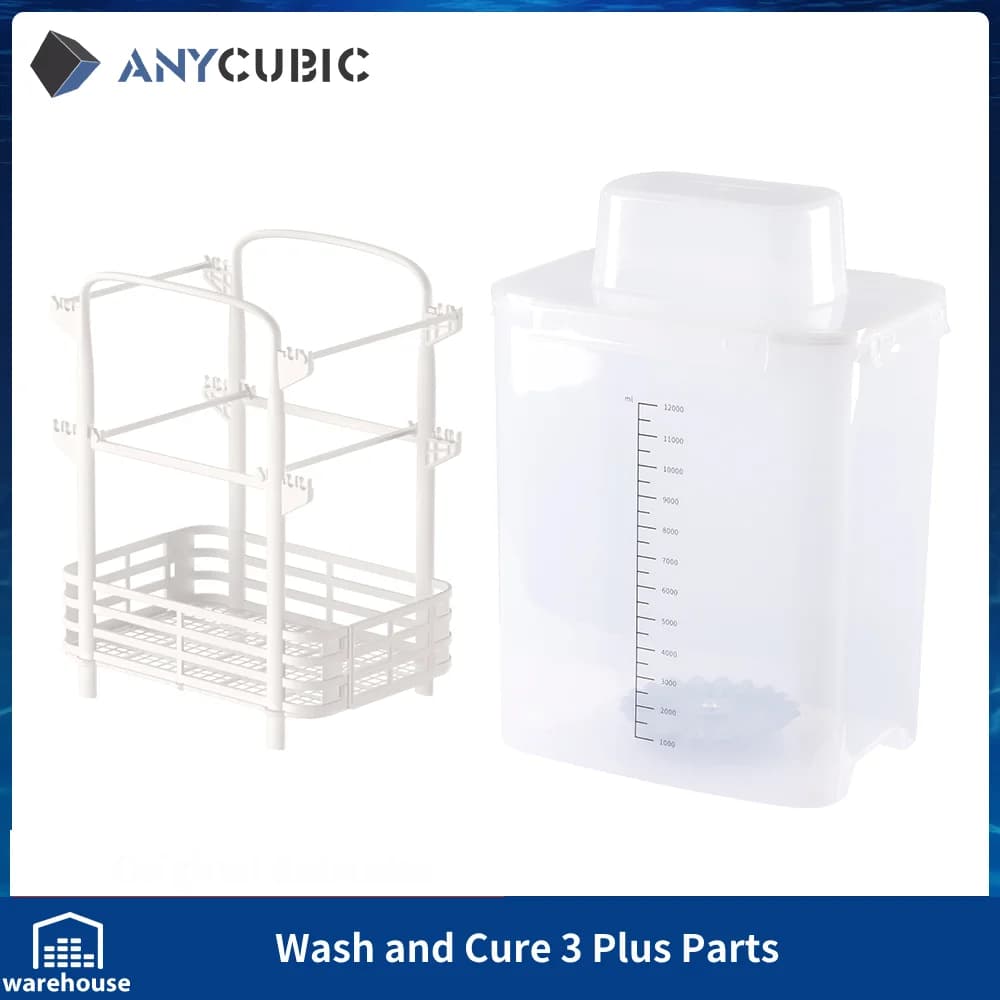 ANYCUBIC Cleaning Bucket For Wash and Cure 3 Plus Mainboard Display panel Cleaning basket LCD 3D Printer Part