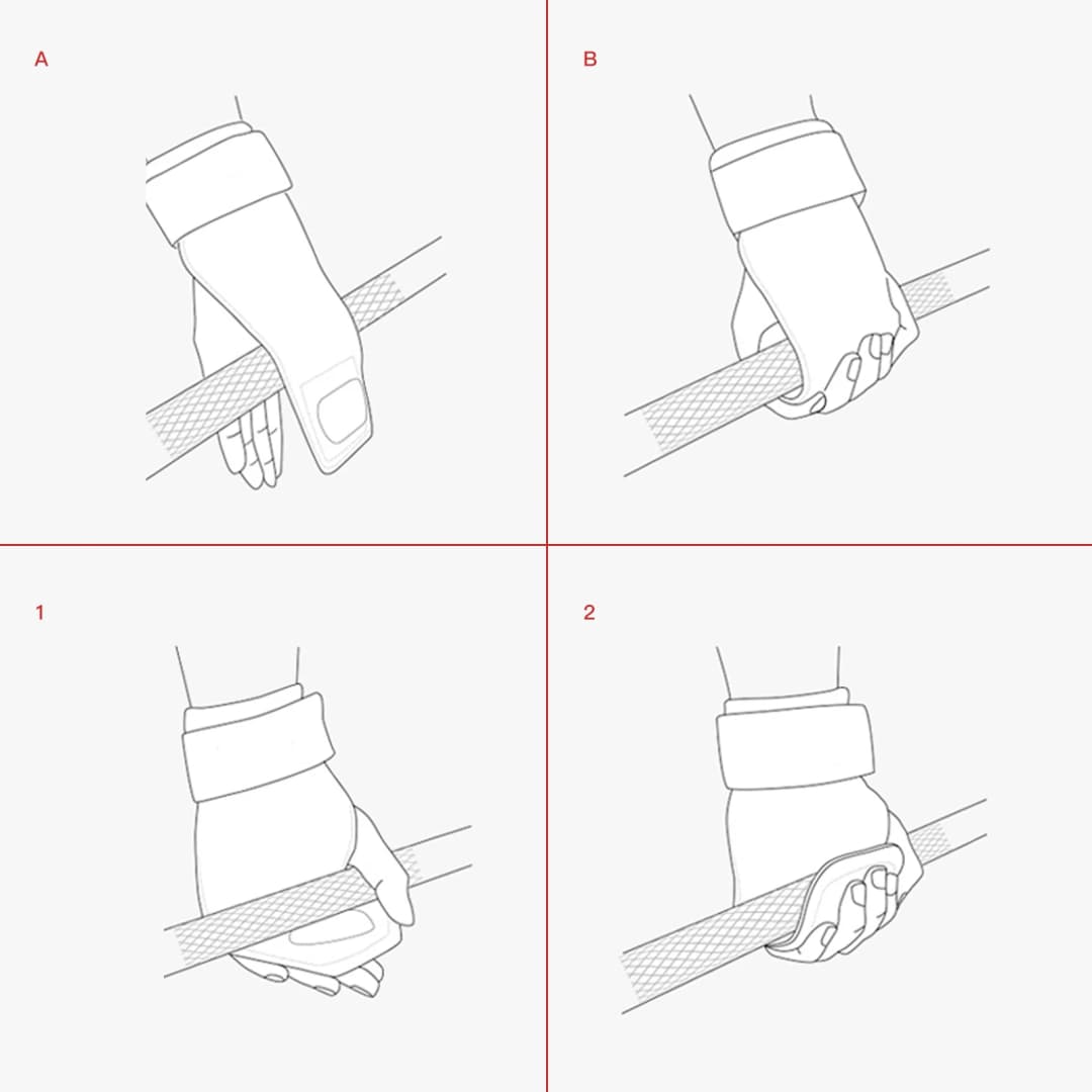 SKDK رياضة السيطرة النخيل الحرس جلد البقر النخيل حامي رفع الاثقال الجمباز قفازات تمرين السيطرة معدات التدريب اللياقة البدنية - 4