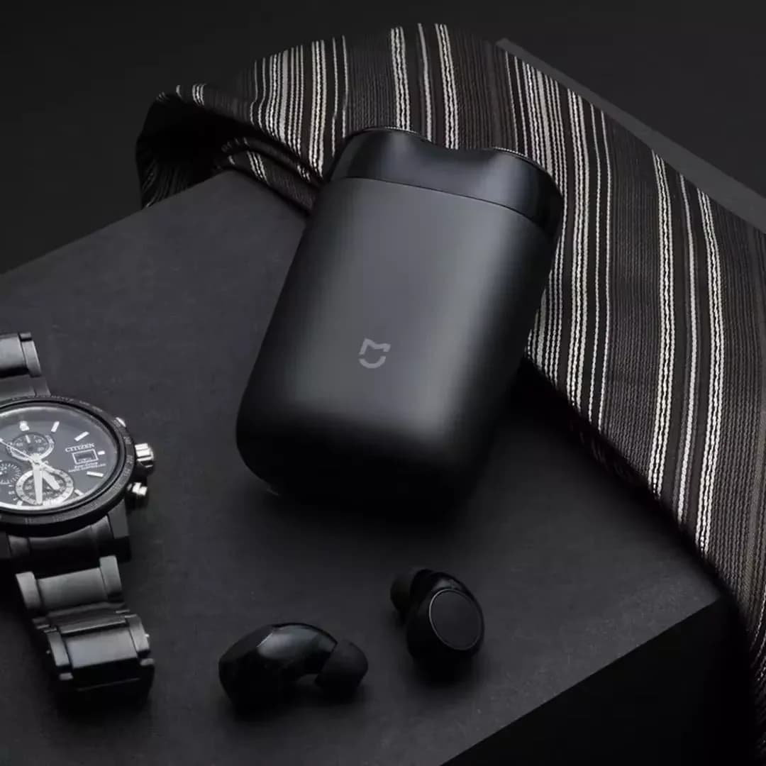 Mijia S100 Electric Shaver IPX7 Waterproof 7200RPM Dual Floating Head Wet/Dry Shaving Type-C Fast Charge 90min USB Razor - 4