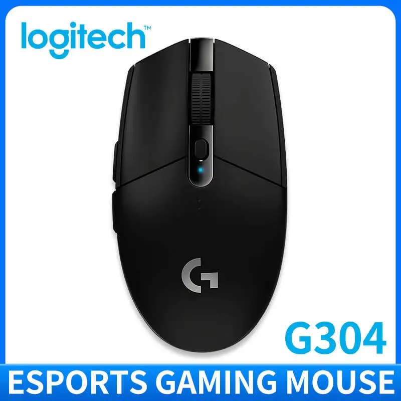 ماوس الألعاب اللاسلكي Logitech G305/G304، تقنية LIGHTSPEED بدون تأخير 1 مللي ثانية، مستشعر HERO بدقة 12000 نقطة لكل بوصة، 6 أزرار قابلة للبرمجة، بطارية تدوم حتى 250 ساعة لأجهزة الكمبيوتر الشخصي وماك - 5