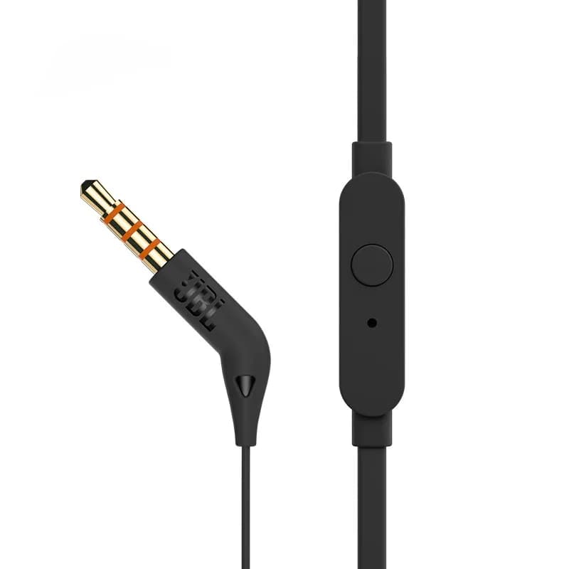 سماعات أذن سلكية JBL TUNE 110 مرخصة رسميًا، ميكروفون مدمج، واجهة 3.5 ملم، غطاء أذن سيليكون للمكالمات الرياضية - 6