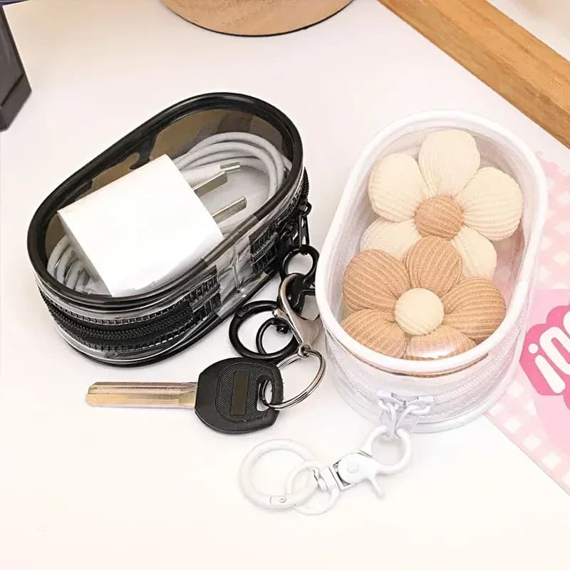 المحمولة كابل شحن حقيبة التخزين توفير المساحة مقاوم للماء منظم الكابلات صندوق شاحن الهاتف المحمول سماعة كيس التخزين 97 - 2