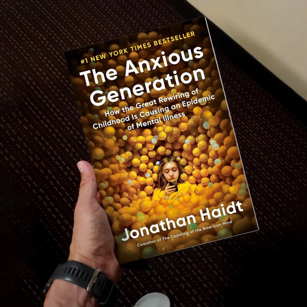 The Anxious Generation Books for Teen Mental Health Data-Driven Strategies for Parents Educators by Social Psychologist - 3