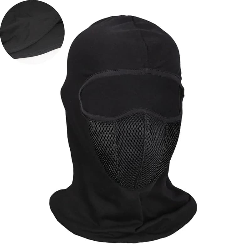 Breathable Balaclava Motorcycle Full Face Masks Skullies Cap Hat Motocross Motorbike Helmet Moto Riding Neck Face Hood Moto Mask - 5