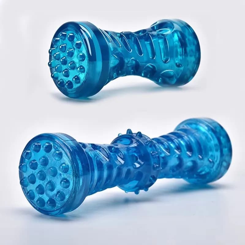 لعبة مضغ للكلاب مقاومة للعض عظم فرشاة أسنان متينة لعبة تفاعلية للجرو للكلاب الصغيرة والمتوسطة والكبيرة إكسسوارات الحيوانات الأليفة - 4