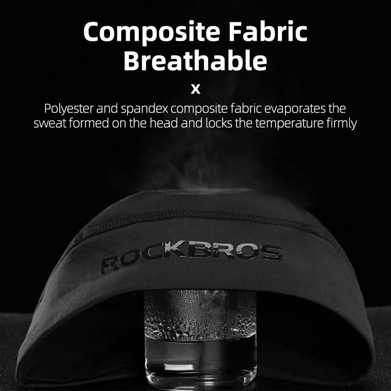 ROCKBROS Cycling Cap Outdoor Sports Balaclava Motorcycle Hat Sun Protection Riding Bike Caps Windproof MTB Cycling Headwear - 4