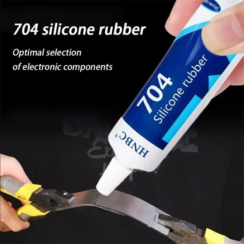 عازل سيليكون مطاطي مقاوم لدرجات الحرارة العالية عازل إلكتروني مقاوم للماء عازل قوي مقاوم للحرارة لاصق عزل سيليكون - 3