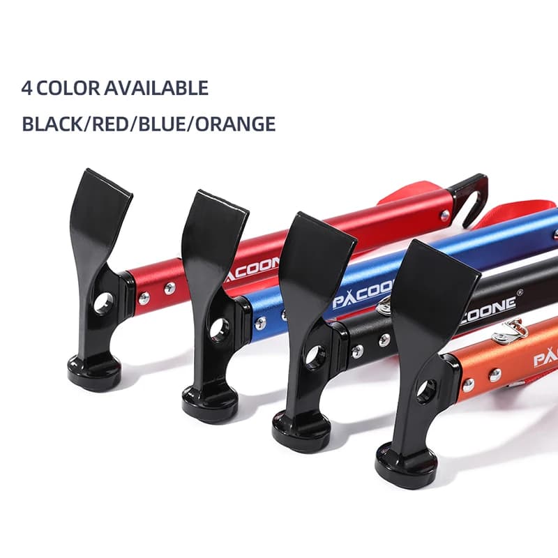 PACOONE Outdoor Survival Tool Camping Multifunctional Hammer Pocket Multi Tools Aluminum Alloy Hook Life-saving Hammer New - 4