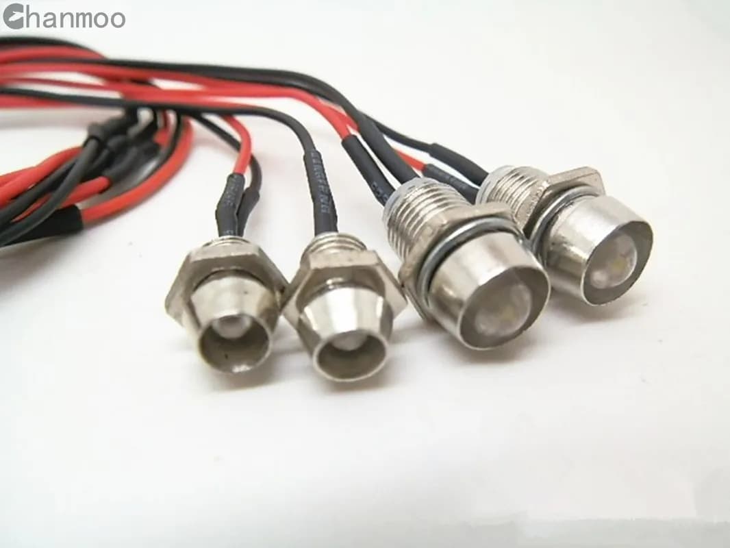 Universal RC LED Lights Set for All Kinds for RC Crawler Car On Road Drift Car Truck Leds Headlight Taillight Upgrade Parts - 5