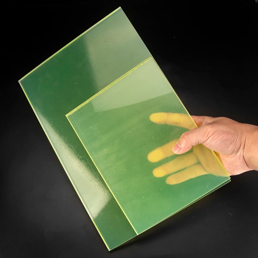 QJH الجلود لكمة حصيرة قطع المجلس قصف الوسادة ختم ثقب حقيبة أداة تخريم المطاط كتم مجلس للعمل الجلود Craft بها بنفسك الحرفية - 6