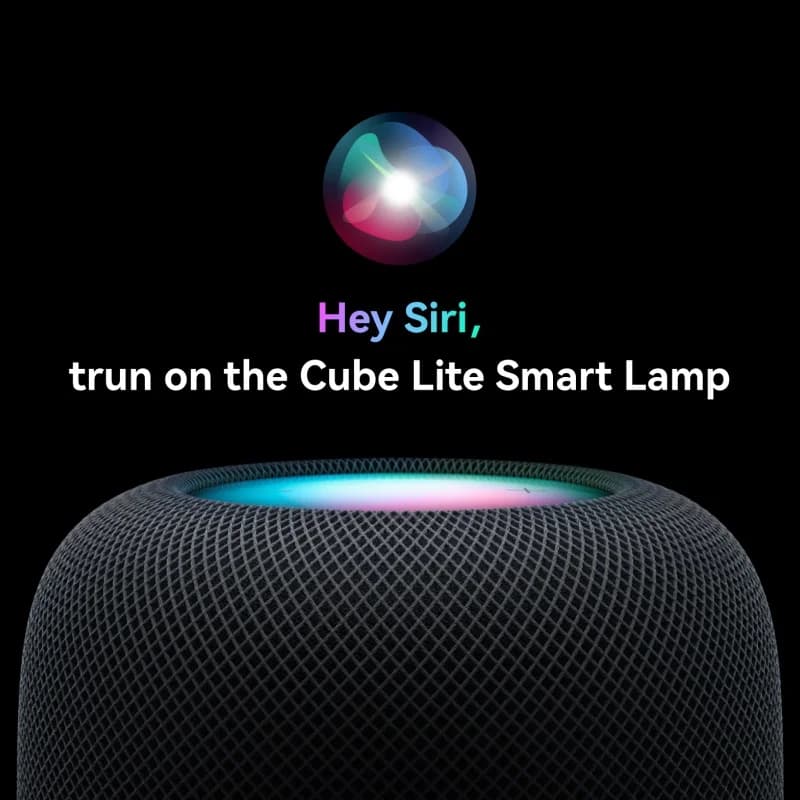 Yeelight Cube Smart Light Lite RGB Dynamic Light Smart Light Preset Clock Letter Emoji Voice Control for Apple Home Google alexa - 6