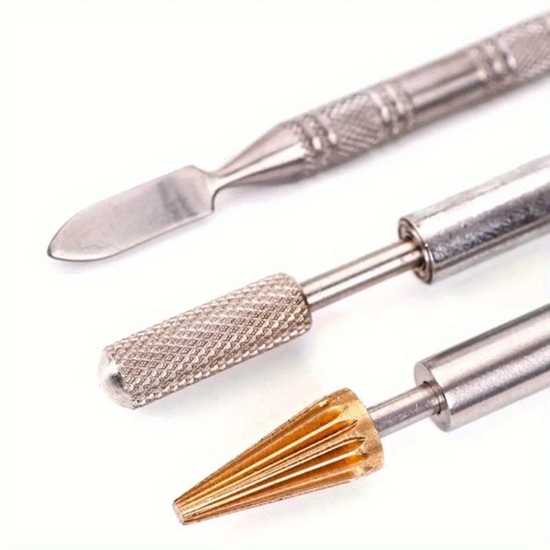1Pc Leathercraft Edge Dye Pen&Oil Gluing Applicator-Metal Leather Paint Roller Tool Set-For DIY Leather Craft Projects - 2