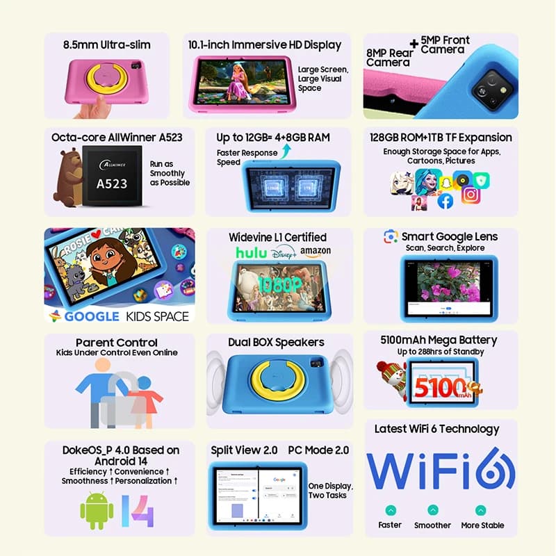 Blackview Tab A6 Kids Tablet - 3