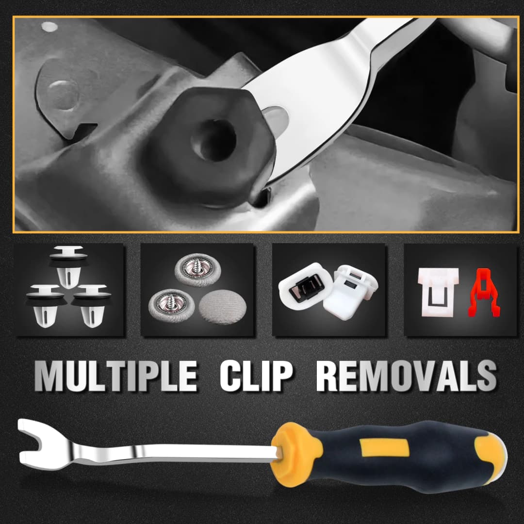 1Pc Screwdrivers Nail Puller Nail Driver Pry Tools Panel Upholstery Fastener Remover For Home Repair Workshop Hand Manual Tools - 6