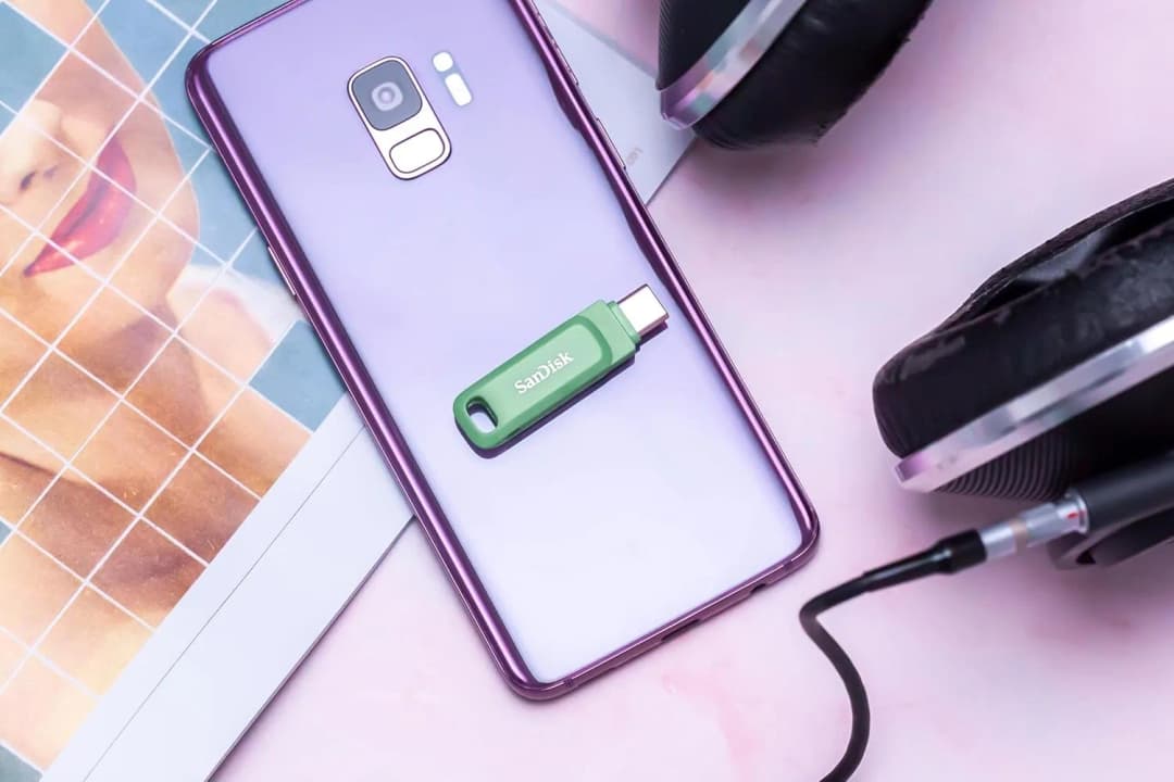 سان ديسك ألترا Dual Drive Go USB Type-C سعة 64 جيجابايت و 128 جيجابايت و 256 جيجابايت و 512 جيجابايت و 1 تيرابايت محرك فلاش عالي السرعة ذاكرة قلم بسرعة تصل إلى 400 ميجابايت/ثانية - 3