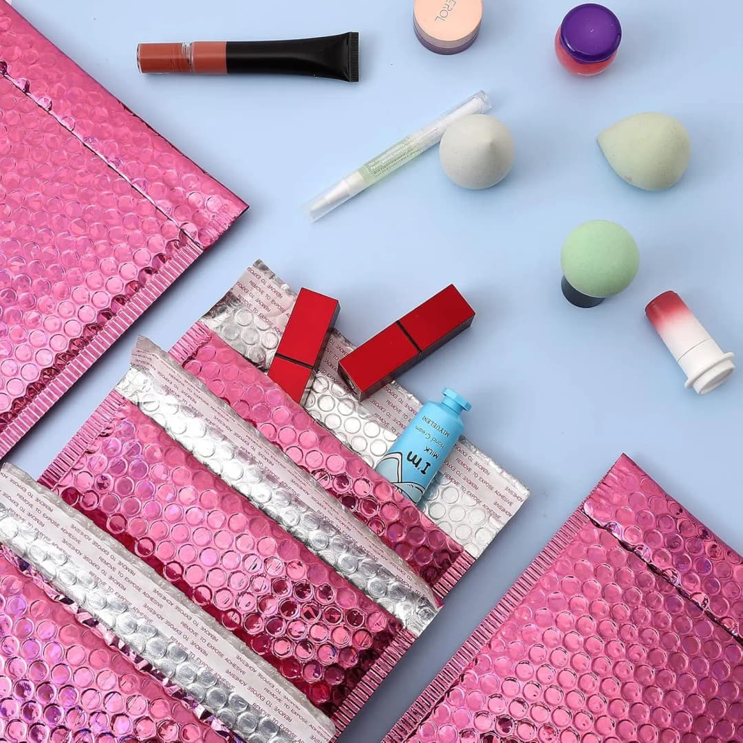 30 قطعة مغلفات بريدية مبطنة بفقاعات الليزر، أكياس تعبئة وتغليف للأعمال، فقاعة بريدية للشحن - 6