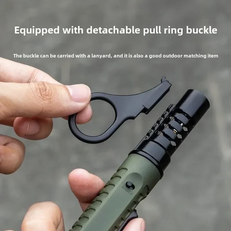 ولاعة New Jet 1300 درجة مئوية محمولة مقاومة للرياح تعمل بالبيوتان للتخييم في الهواء الطلق، ولاعة سجائر وشواء للمطبخ - 4