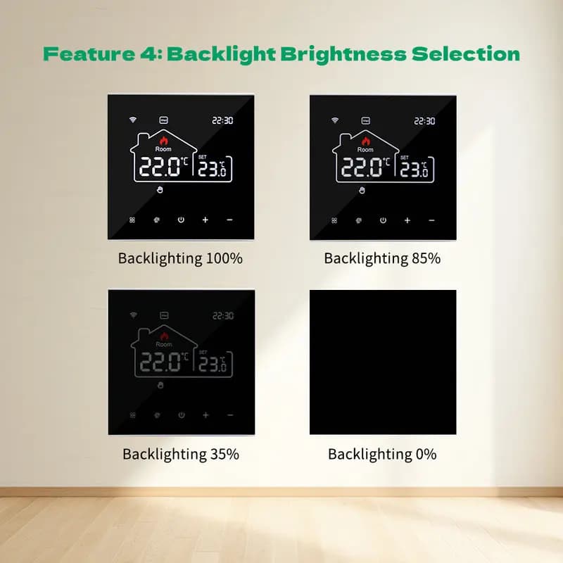 Tuya Smart Wifi Heating Thermostat Floor Heating Wifi Thermostat Gas Boiler Temperature Remote Controller for Google Home Alexa - 5