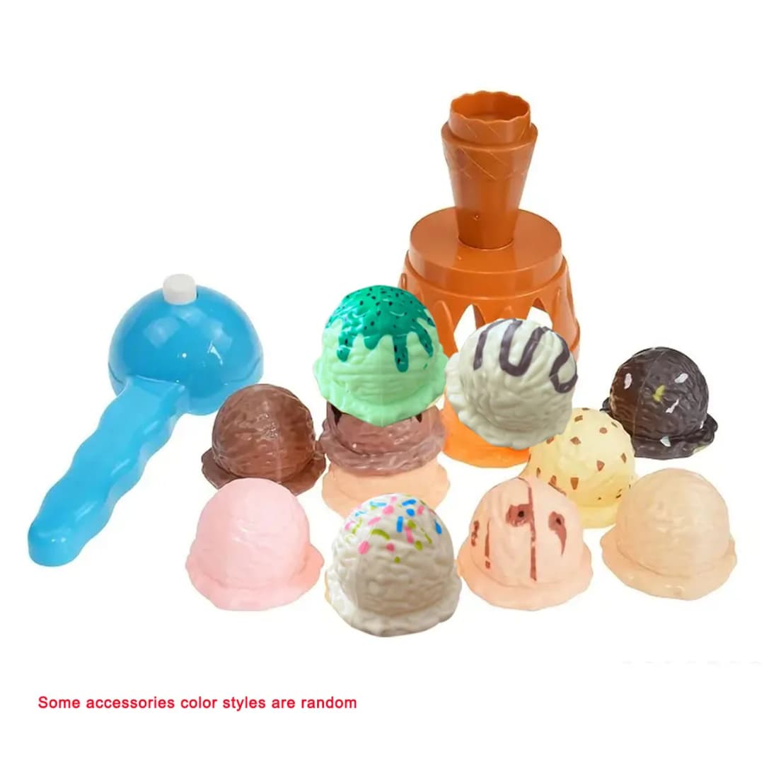 لعبة مطبخ محاكاة طعام للأطفال، آيس كريم، ألعاب تظاهرية، تعليمية، هدايا - 6