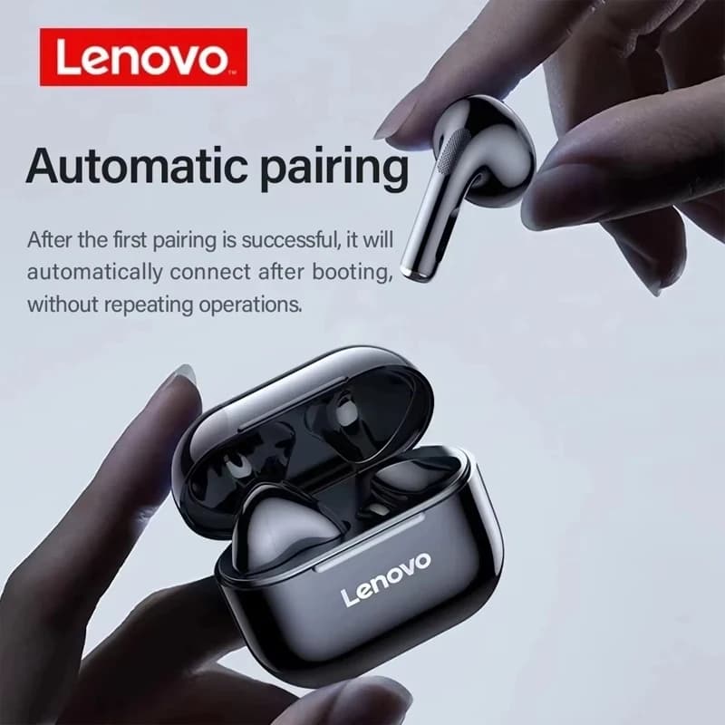 Choice Lenovo LP40 Bluetooth Earphones TWS Wireless HiFi Stereo Immersive Music Headphone HD Call Sport Touch Control Earbud New - 4