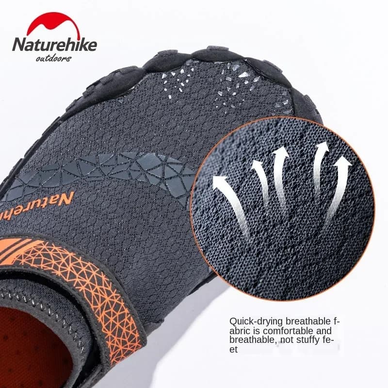 Naturehike Non-slip Wading Upstream Beach Shoes Thickened Rubber Sole Anti-skid new size Shoes NH20FS022 - 4