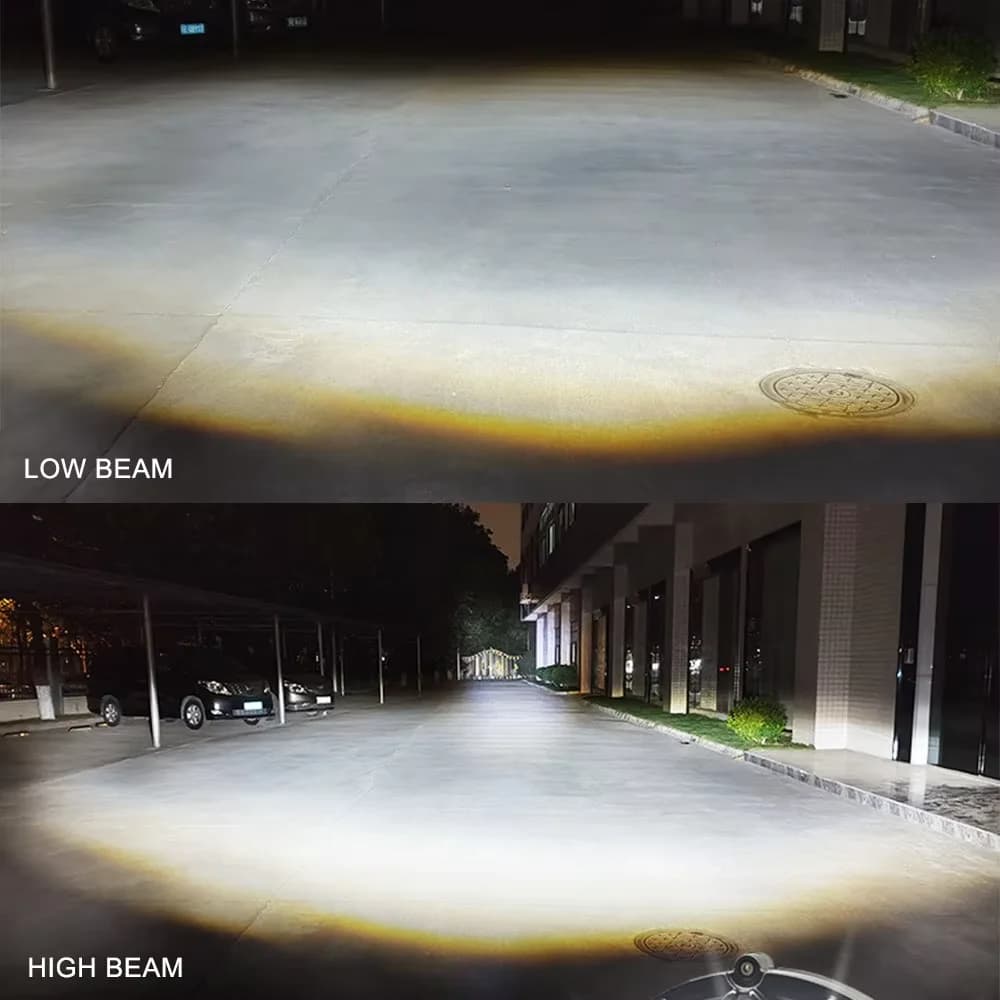 1/2 قطعة إضاءة عمل LED للسيارة 7 بوصة شريط إضاءة مصباح قيادة لسيارات الجيب والطرق الوعرة والقوارب والجرارات والشاحنات و4x4SUV وATV كشاف 12/24V 40 واط - 6