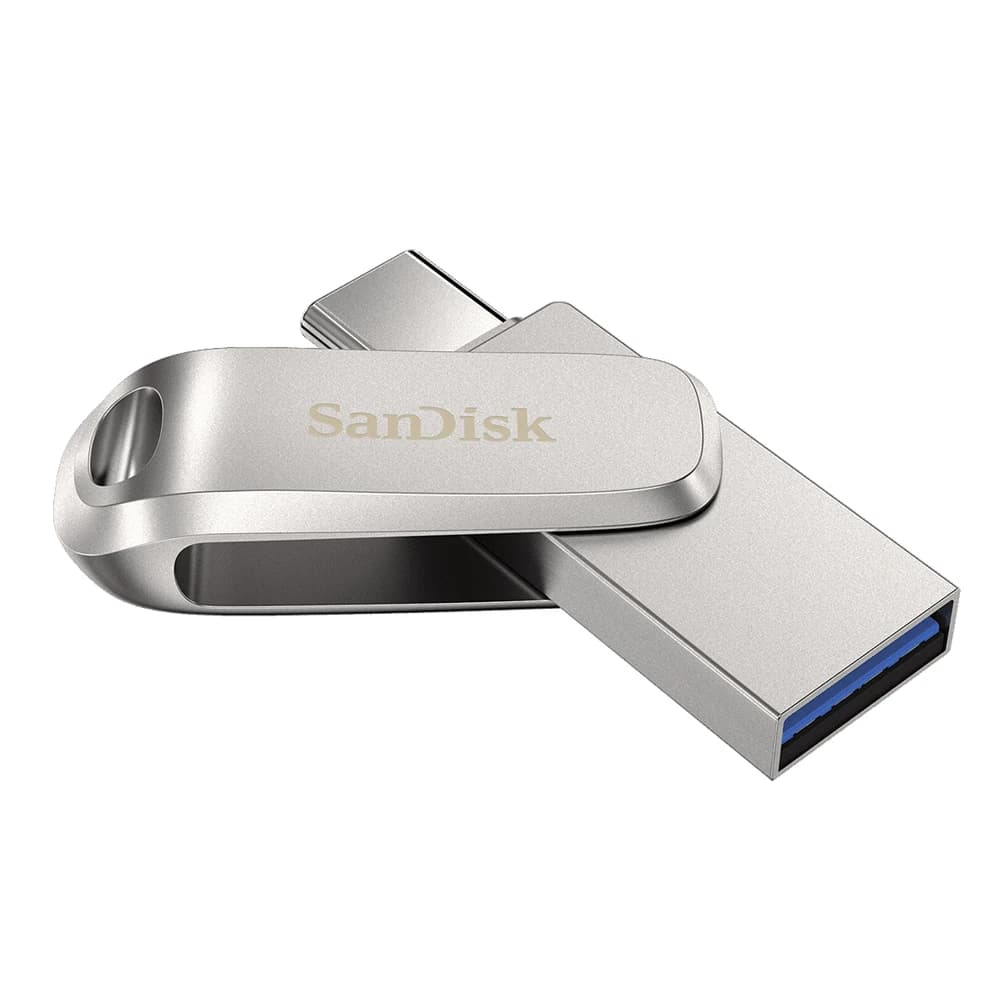100% Original SanDisk USB Flash Drive 32GB 64GB 128GB 256GB 512GB Type-C OTG USB 3.1 Memory Stick Metal U Disk SDDDC4 Pendrive - 3