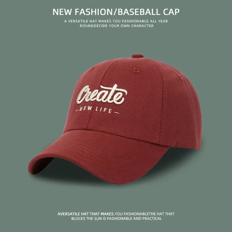 Baseball Cap Adjustable Sun Hat UV Protection Summer Spring Fashion Men Women Casual Bucket Hat for Outdoor Sports Travel - 4