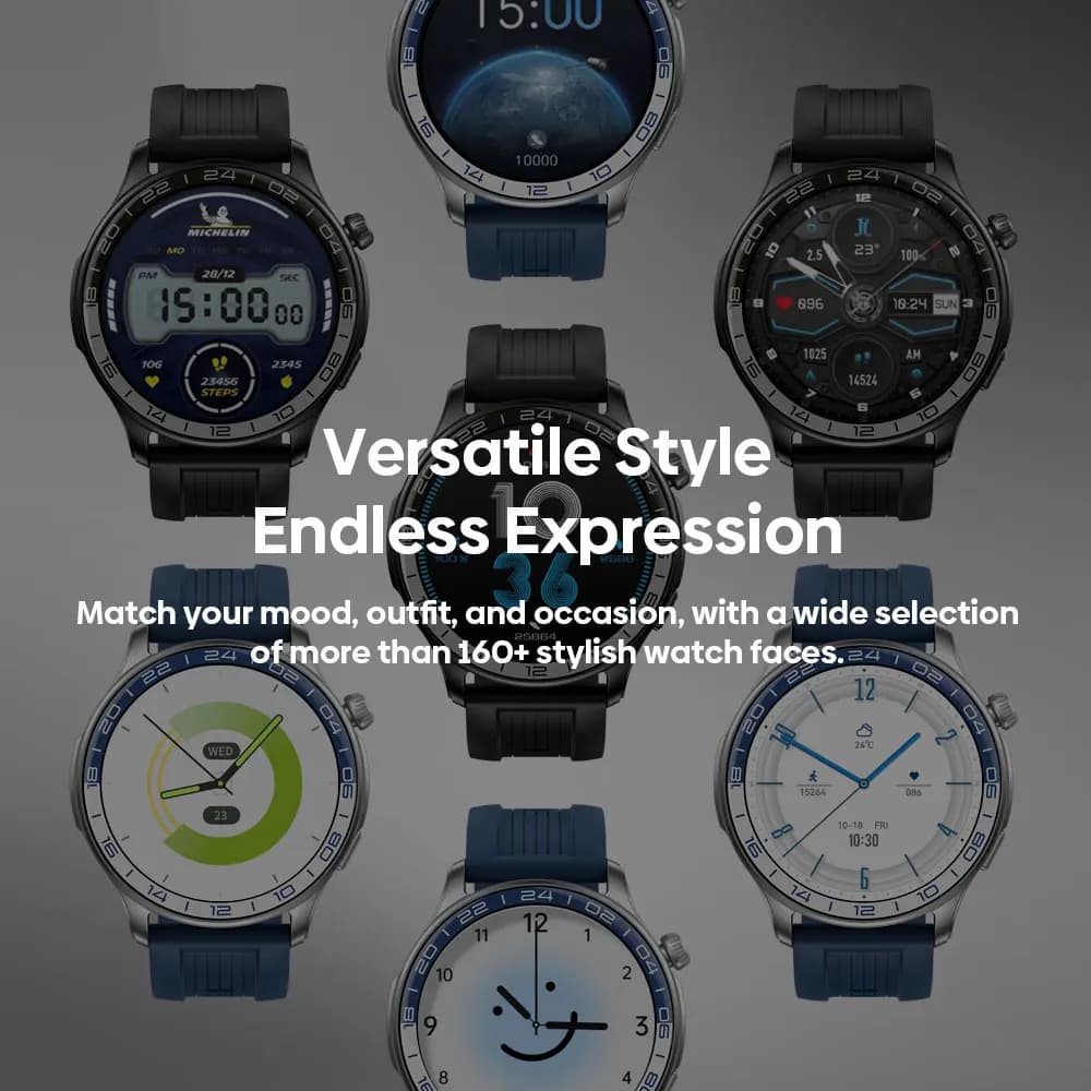 ساعة ذكية Zeblaze Btalk 4 Pro جديدة مع مكالمات صوتية، شاشة AMOLED 1.43 بوصة، مراقبة معدل ضربات القلب، لياقة بدنية ورفاهية للرجال - 5