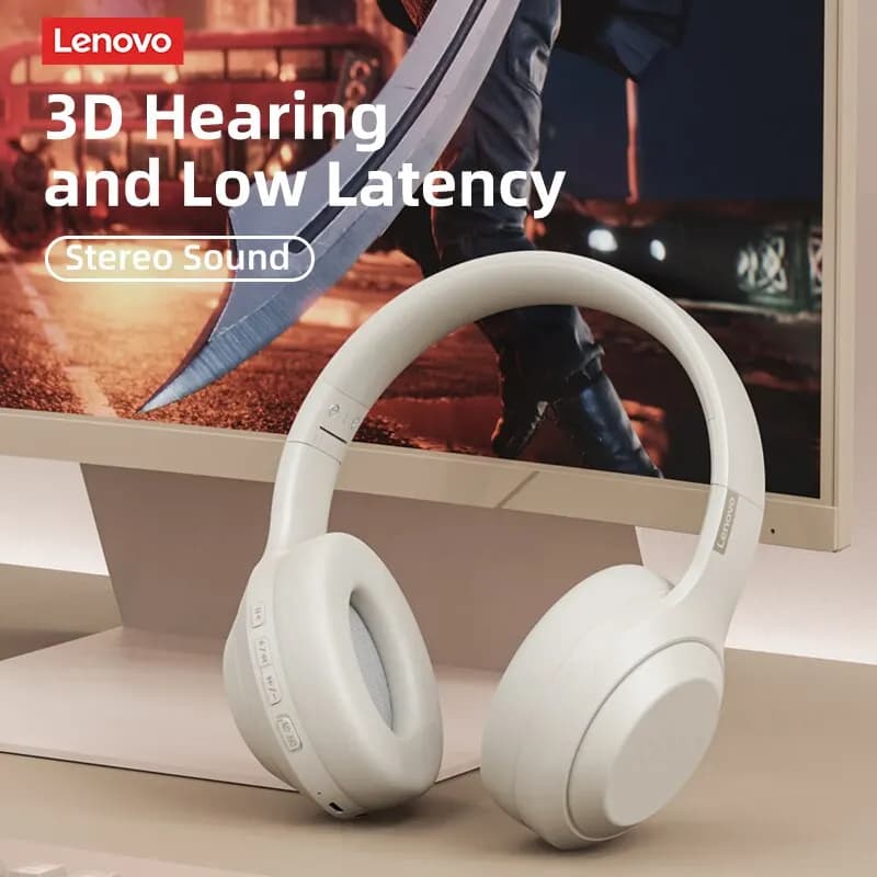 Lenovo Thinkplus TH10 TWS Stereo Headphone Low Latency With Long Endurance Gaming Bluetooth Earphones Music Headset with Mic - 2
