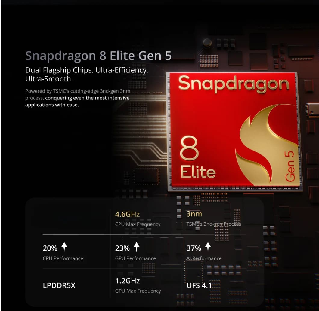 Original Realme GT 8 Pro Mobile Phone Snapdragon 8 Elite Gen 5 OTA 6.79" AMOLED 200.0MP 7000mAh 120W Charge IP69 Smartphone - 5