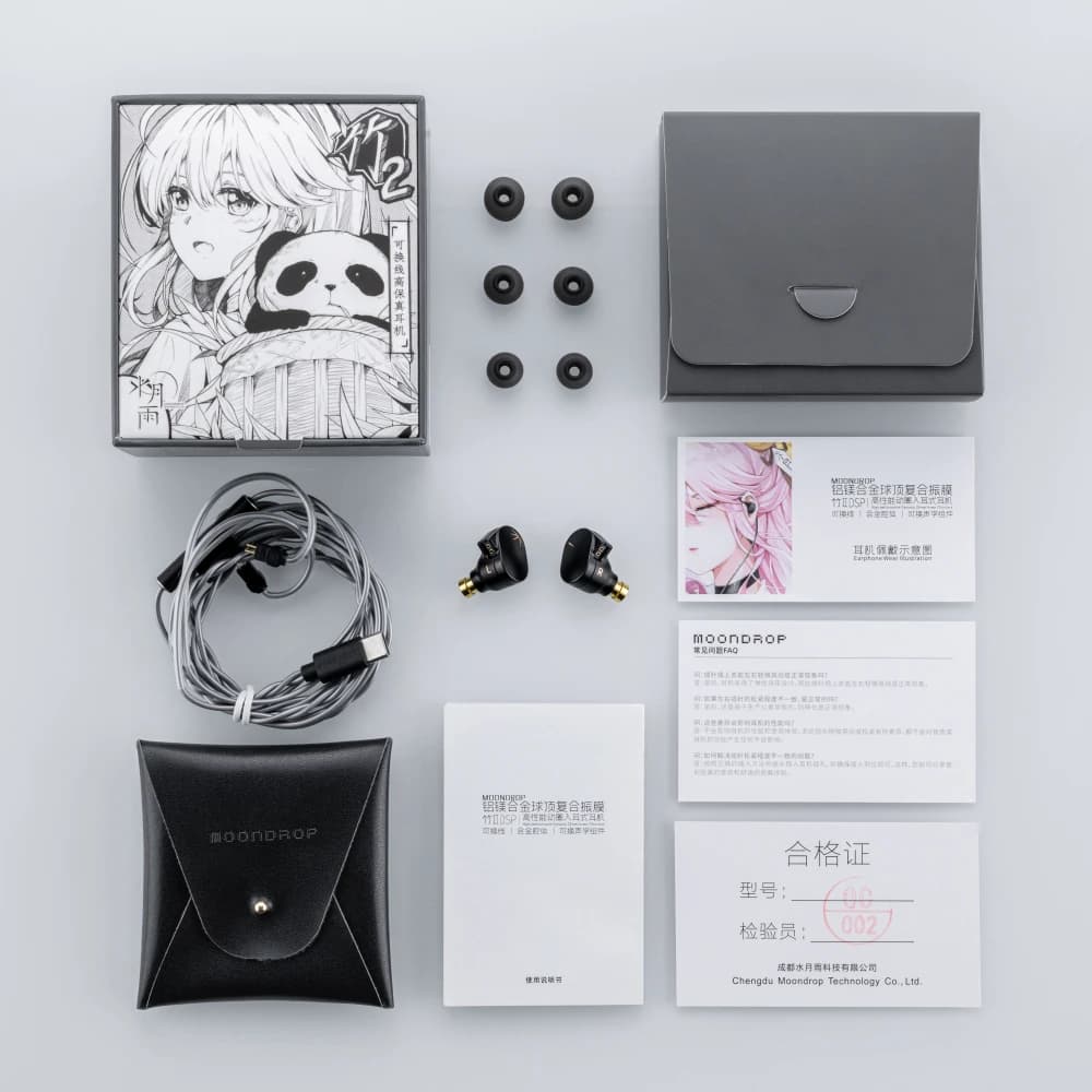 Moondrop CHU II DSP CHU2 Type C Earphone Dynamic Driver USB-C In-ear Headphone Monitor IEM Earbud With Detachable MIC cable - 6
