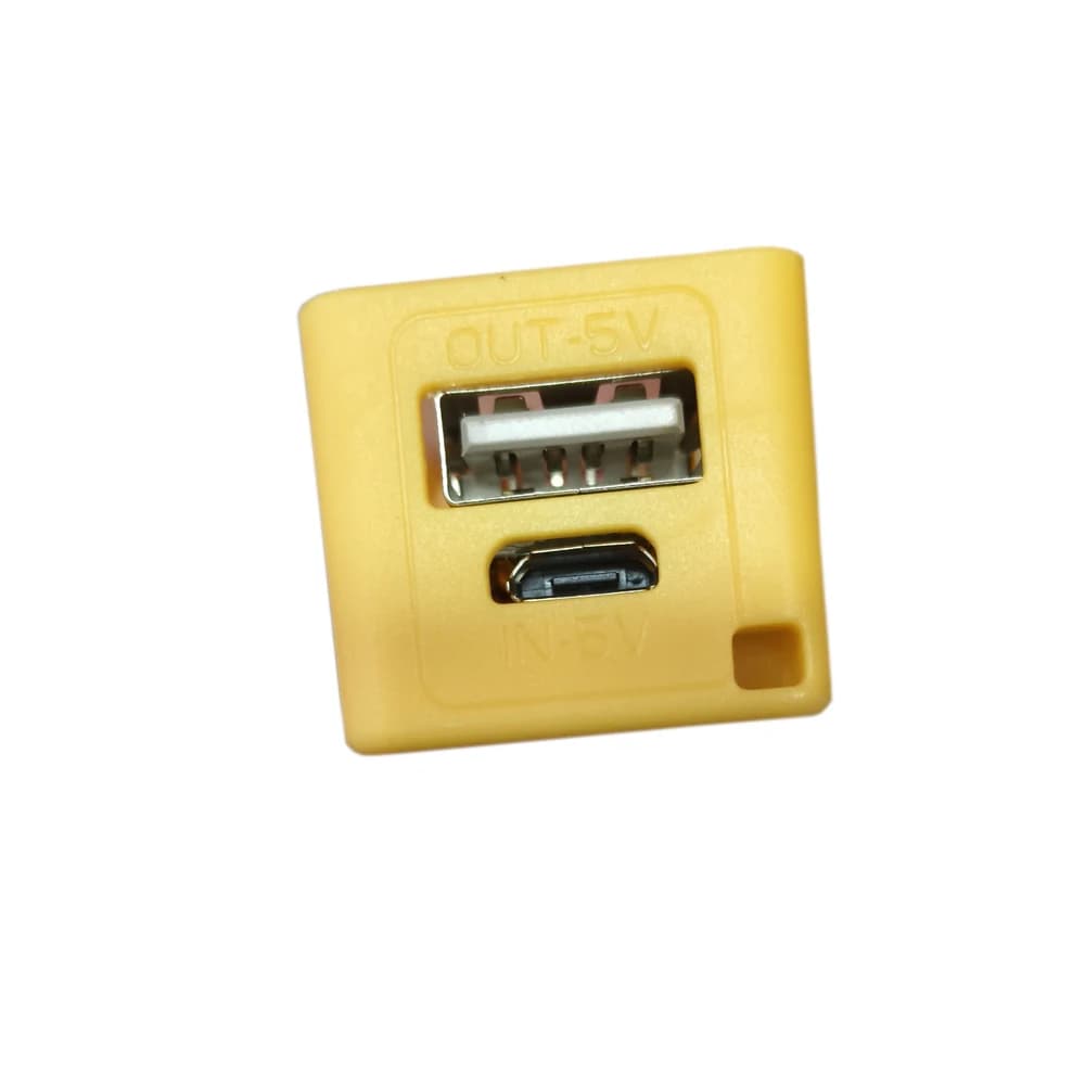 علبة باور بانك 18650 مع شاحن يو اس بي 5 فولت وحامل بطارية للهاتف - شحن محمول وإلكتروني مع صندوق تخزين لتقوم بها بنفسك - 2