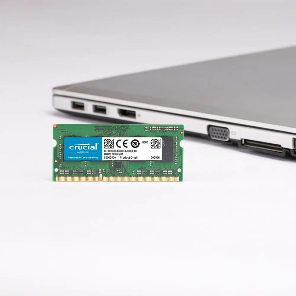 Crucial Laptop Memory RAM DDR3L DDR3 2GB 4GB 1066 1333MHz 1600MHz SO-DIMM PC3-10600S 8500S 12800S Notebook Single Dual Rank RAMs - 6
