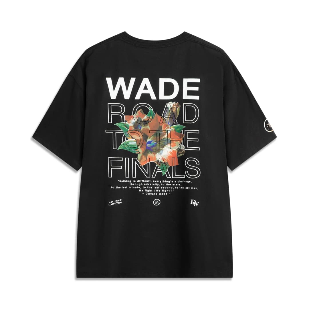 Li-Ning Men's Wade T-shirt 64%Cotton 36%Polyester Loose Breathable LiNing Sports Casual Short Sleeve Culture Tee Tops AHSV011 - 4