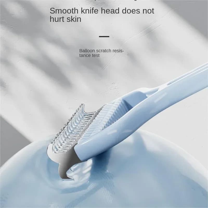 Cat Brush Pet Knot Comb 2 in 1 Dogs Cat Fur Knot Cutter Pets Hair Removal Comb Dog Grooming Shedding Tools Pet Cleaning Supplies - 4