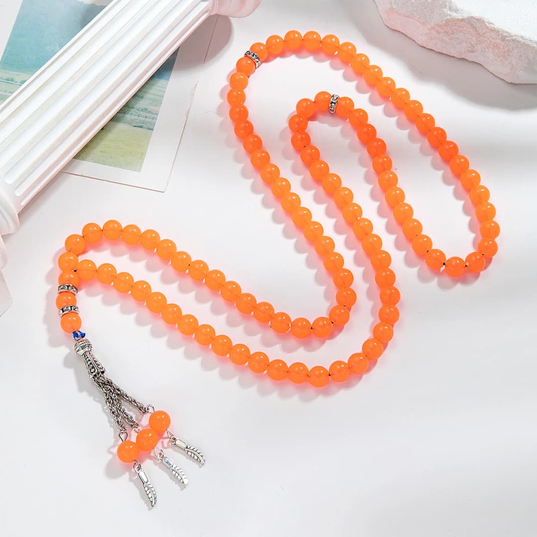 Creative Design for Ramadan Festival: Night Glow Multicolor Muslim Prayer Bead Bracelet Middle East Bracelet Neutral Prayer - 5