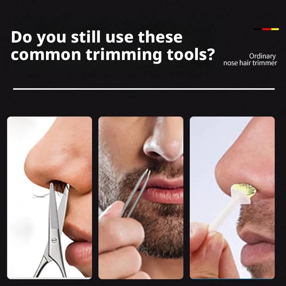 Portable Mini Nose Hair Trimmer, Electric Facial Hair Removal Device For Men & Women, Painless & Safe Shaver ﻿ - 5