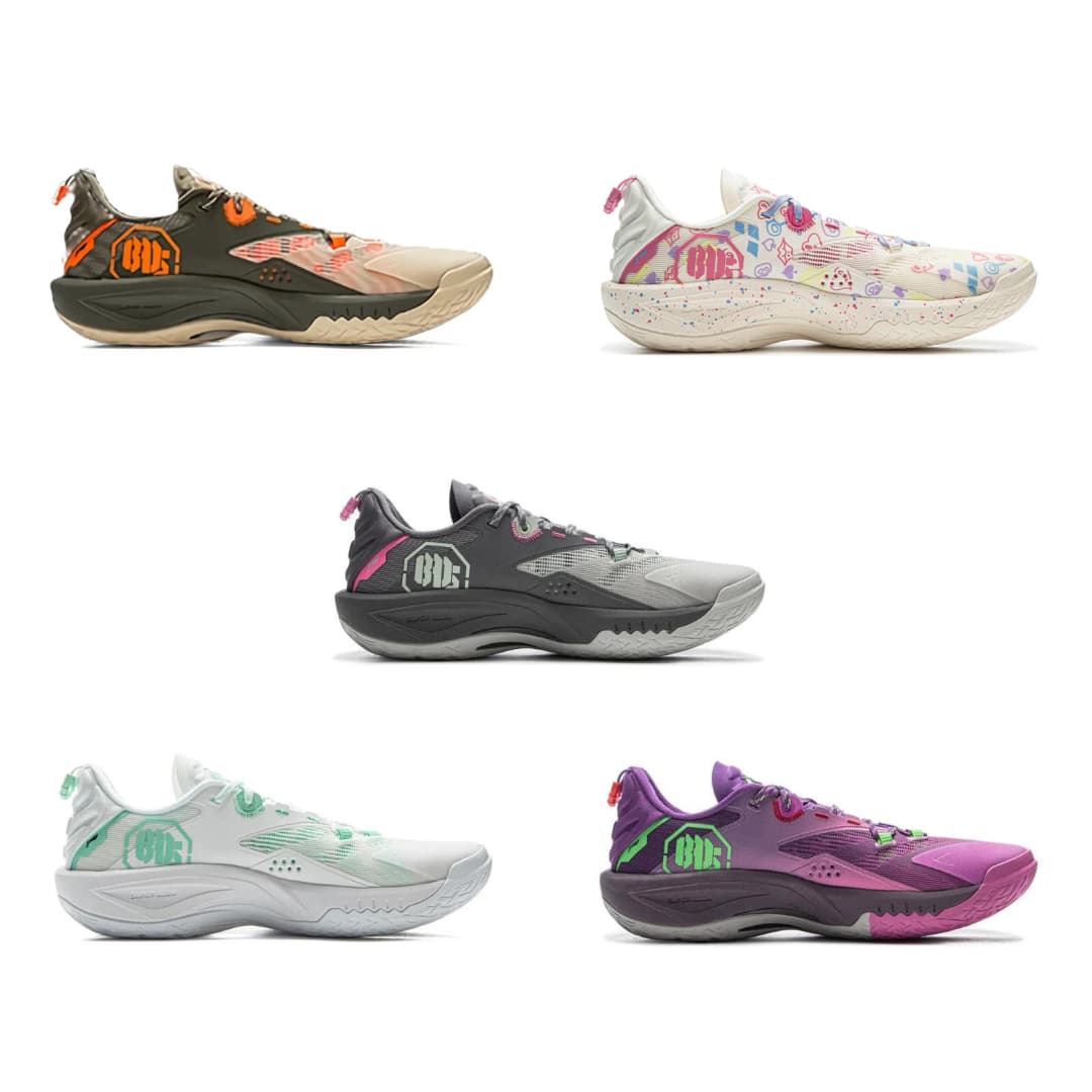 Li-Ning Men's BADFIVE SNIPER I SUPER On Door Basketball Shoes BOOM Cushion Wearable LiNing Stable Support Sports Sneaker ABFV005 - 2