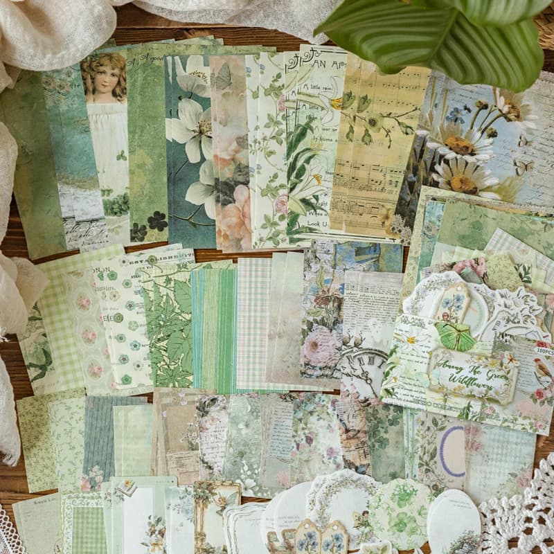 مجموعة من 400 قطعة من Mr Paper، مجموعة أوراق خفيفة لدفاتر القصاصات واليوميات والملصقات - 4