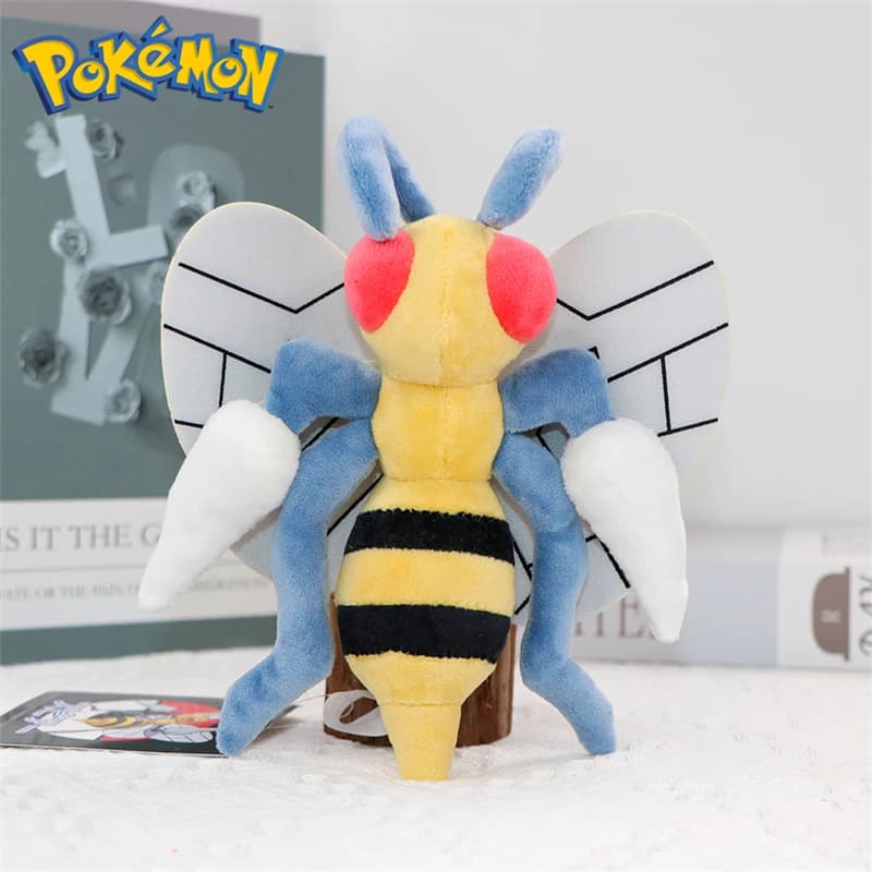 Pokemon Shiny Caterpie Butterfree Beedrill Plush Toys Kawaii Butterfree Ball Scizor Stuffed Animals Soft Peluche Dolls Gifts Kid - 2