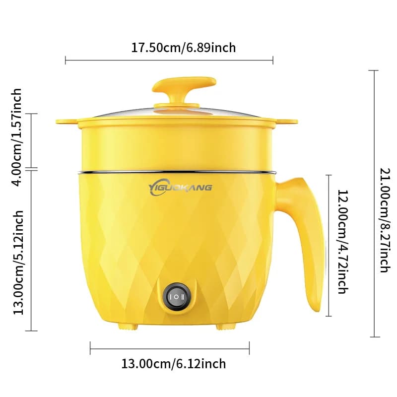 1.8L Multifunctional Electric Rice Cooker Mini Non-stick Cookware Multicooker for Home and Kitchen Appliances Pan Pots Offers - 5