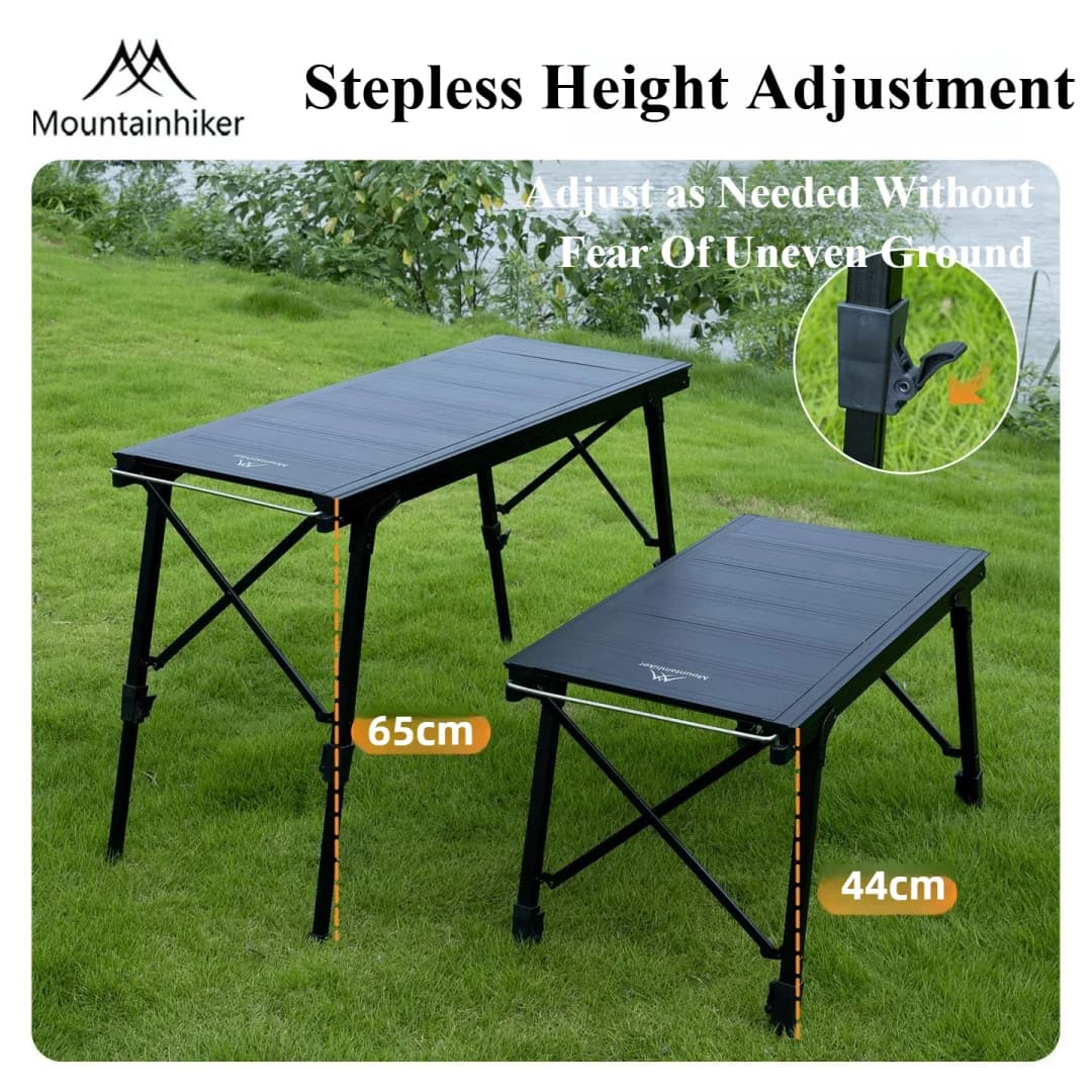 Mountainhiker التخييم للطي رفع للإزالة وحدة متعددة IGT الجدول موقد غاز المحمولة مخيم شواء طاولة شواء في الهواء الطلق نزهة الجدول - 4