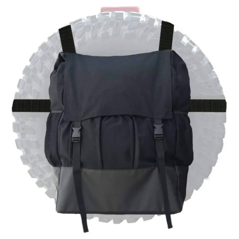 حقيبة تخزين للإطار الاحتياطي في السيارة - مناسبة للشاحنات والسيارات الرياضية متعددة الاستخدامات - 6