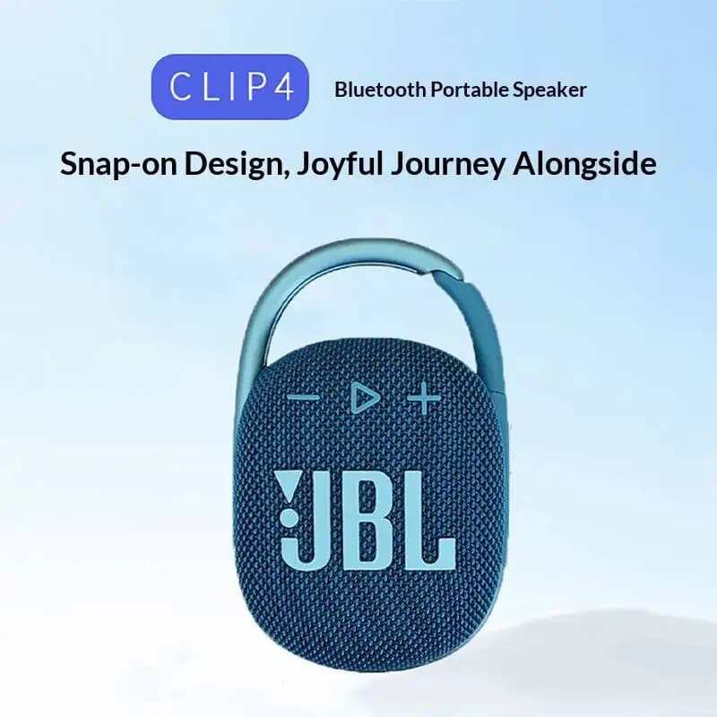 سماعة JBL Clip 4 الأصلية بضبط احترافي وجودة صوت نقية وثابتة للاستخدام الخارجي - 2