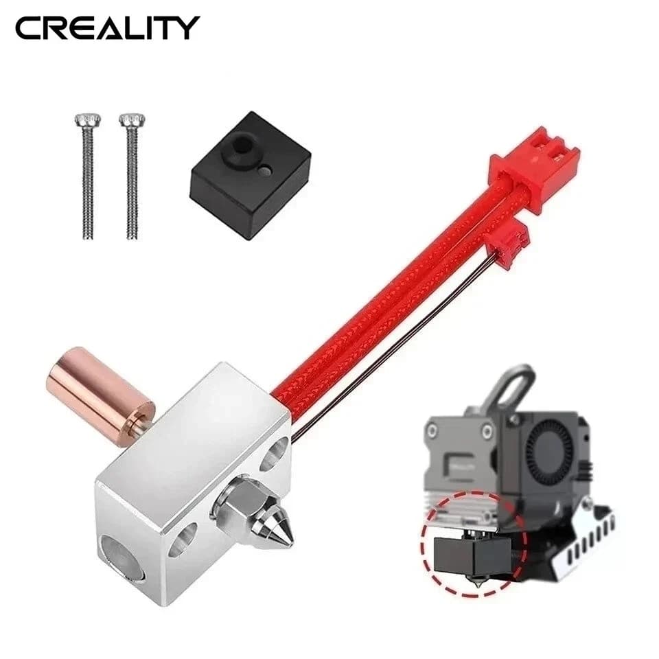 Creality official Ender-3 S1 /CR-10 Smart Pro/Sermoon V1 / pro Sprite Extruder Upgrade Heater Block Kit High Temperature 300℃ - 2