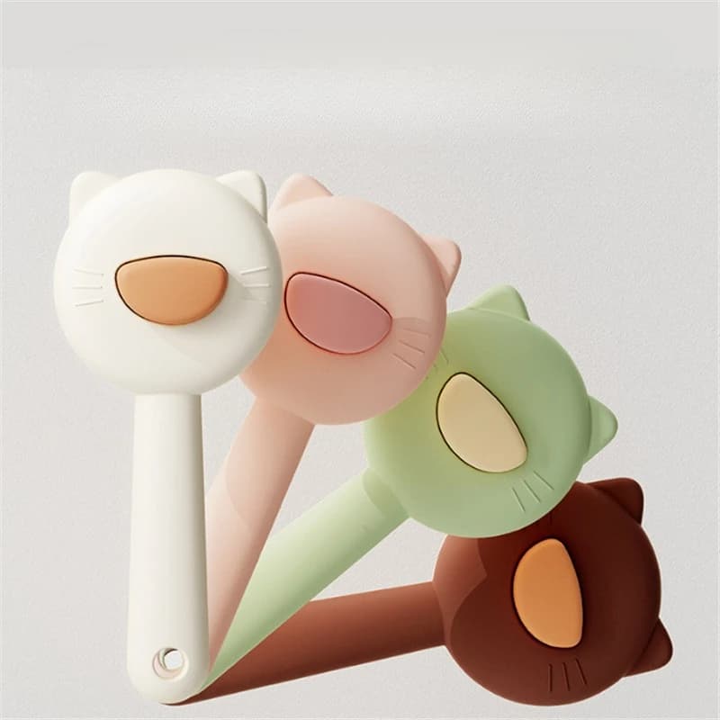 Cat Hair Remover Brush Cat Dog Hair Grooming Brush Massage Open Knot Hairs Cleaning Bath Brush Pet Supplies - 2