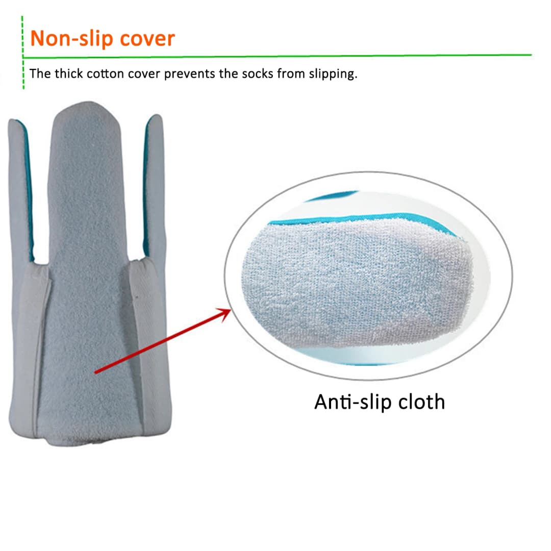 أداة مساعدة لارتداء الجوارب لكبار السن والمعاقين والحوامل، مساعد ارتداء الجوارب دون انحناء - 2