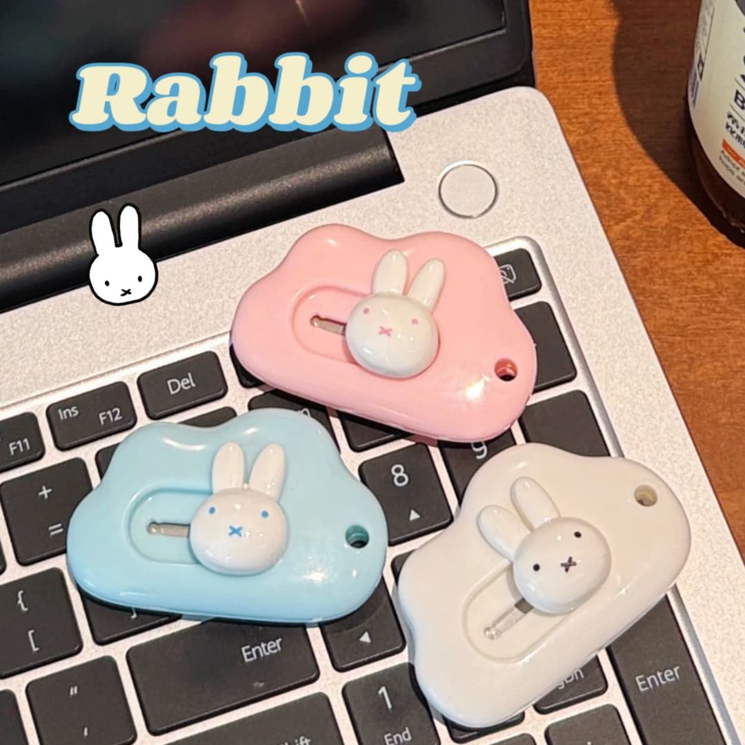 1/3 Pcs Cute Miffy Art Knife Cartoon Portable Student Paper Cuttings Small Knife Miffy Merchandise - 6